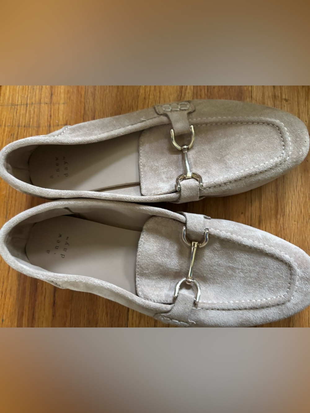 A new day suede flats